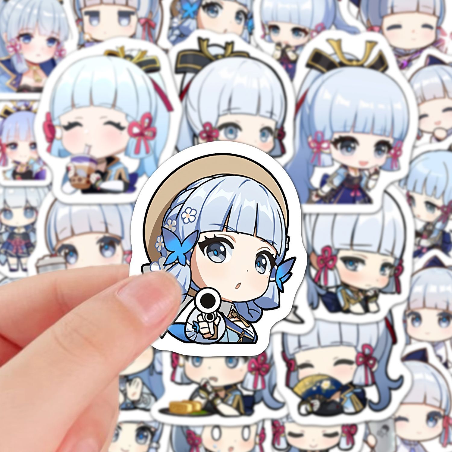 Laptop Accessories - Kamisato Ayaka 60 szt. Naklejki Anime