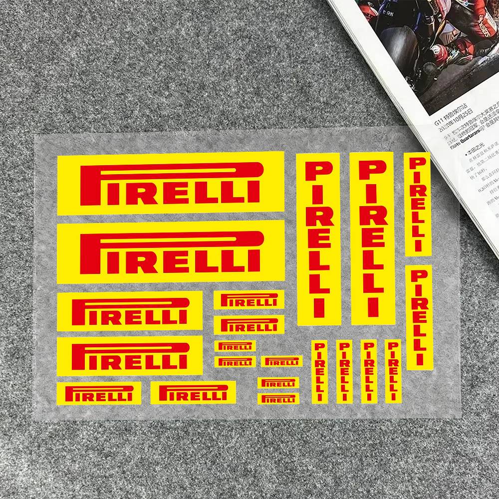 Laptop Accessories Ideas - Naklejki na PIRELLI, naklejki motocyklowe, naklejki