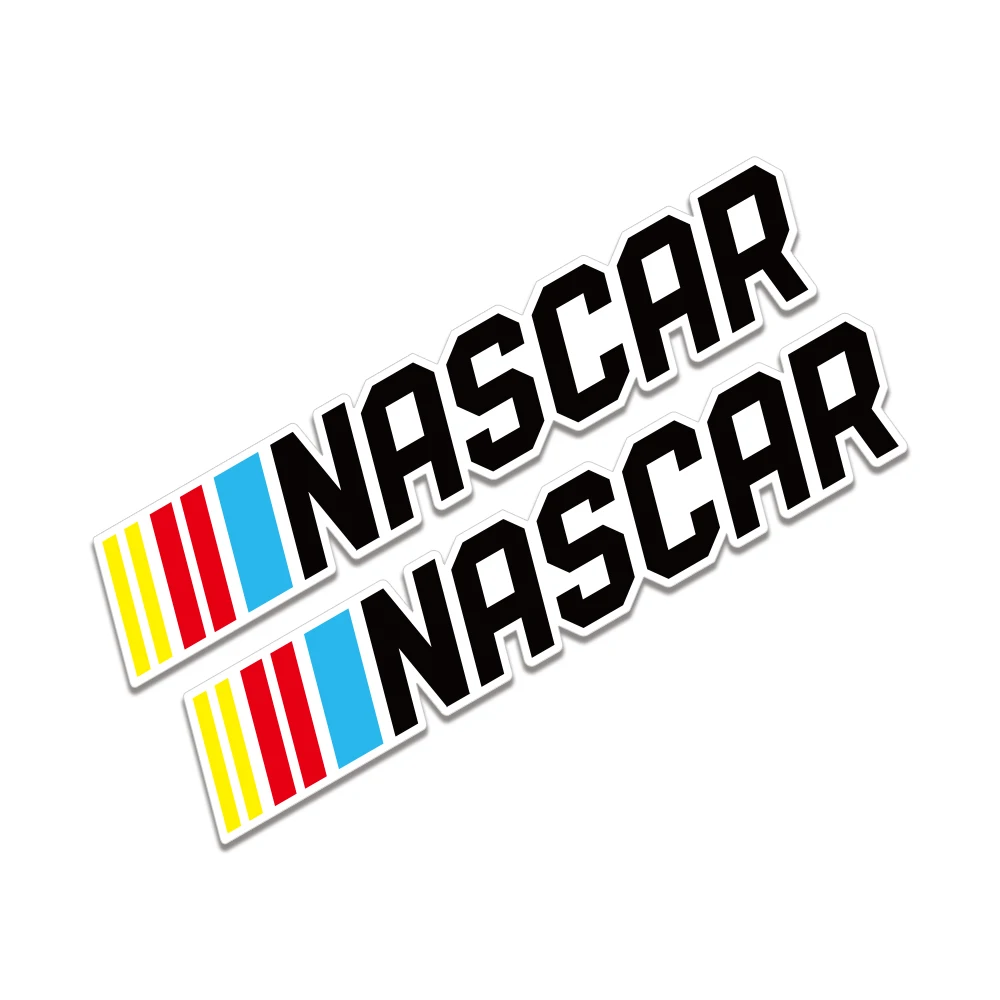 Laptop Accessories Ideas - 2 szt. NASCAR wyścigi naklejki samochodowe