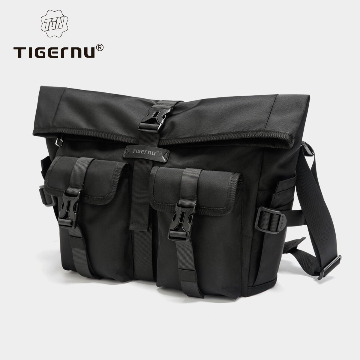 Laptop Accessories Box - Torby kurierskie Tigernu Fashion dla mężczyzn,