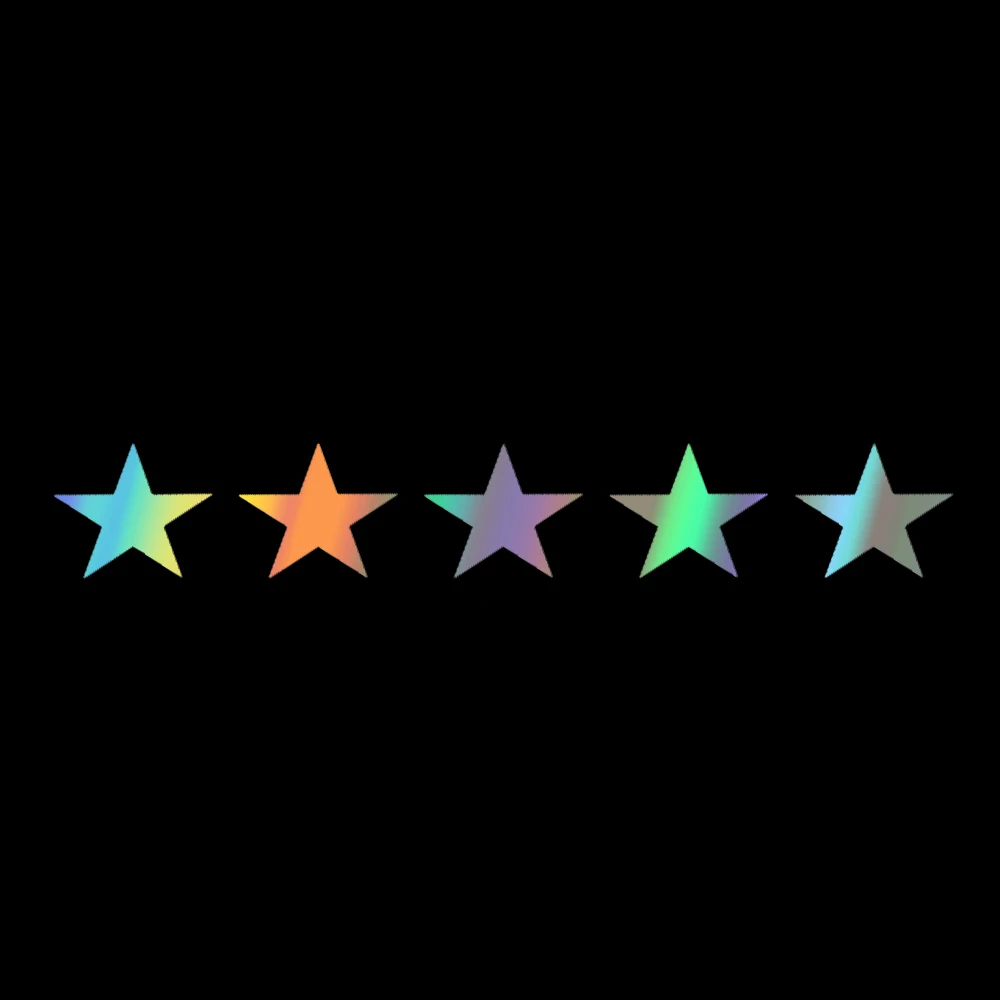 Laptop Accessories Ideas - 20x3cm 5 Star Wanted Naklejki samochodowe