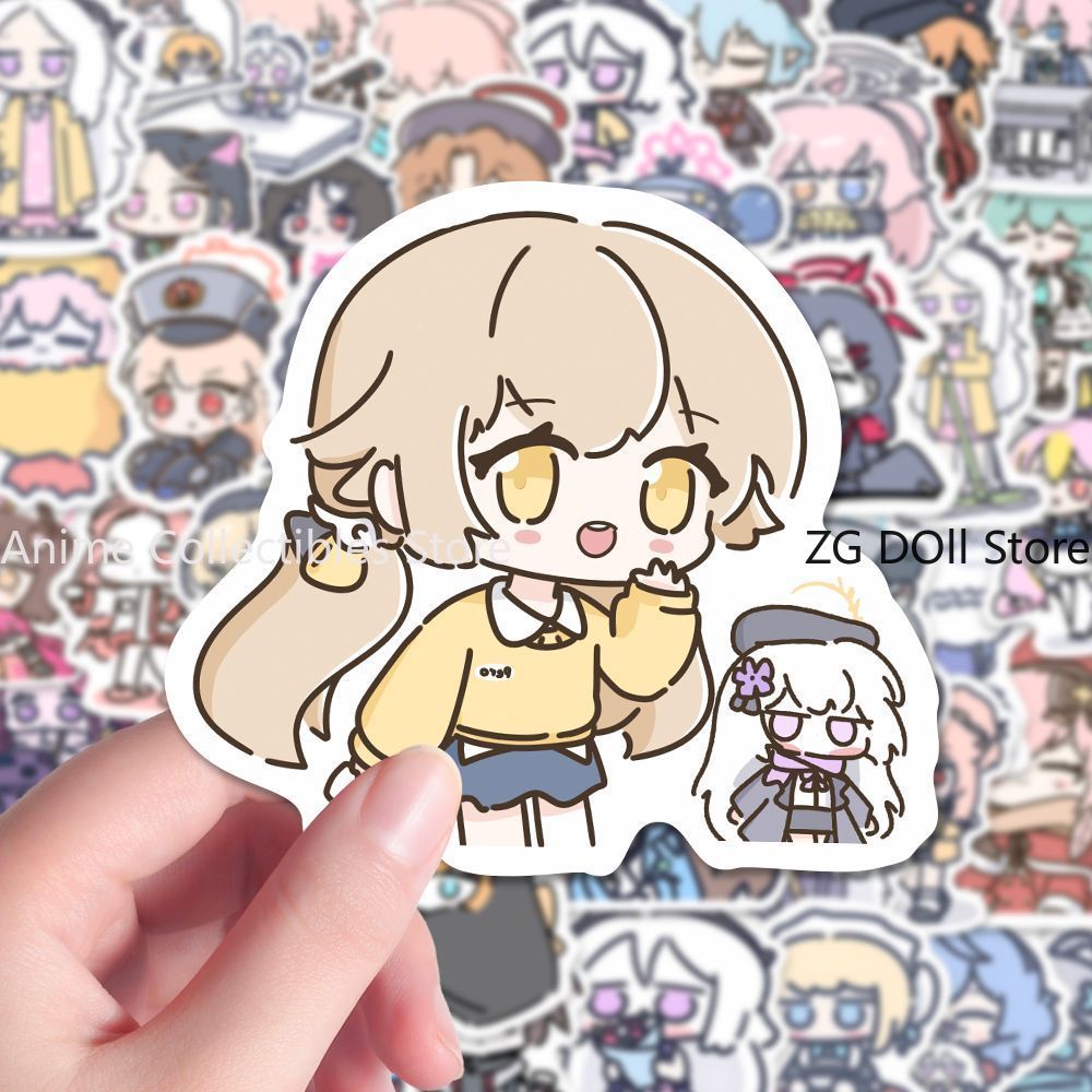 Laptop Accessories - 80 szt. Naklejek Anime Blue Archive