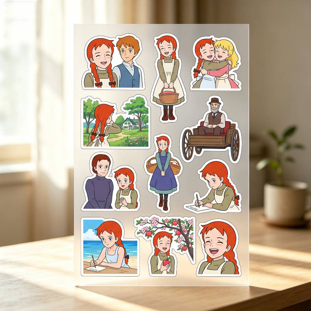 Laptop Accessories Ideas - 1 szt. Naklejki A-Anne z Zielonego