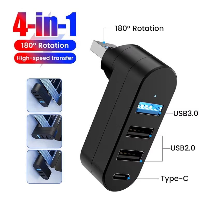 Laptop Accessories Box - Hub USB 3.0 Mini Splitter Box