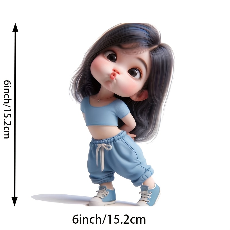 Urocza kreskówkowa dziewczyna, – Laptop Accessories For Girls recenzja i cena