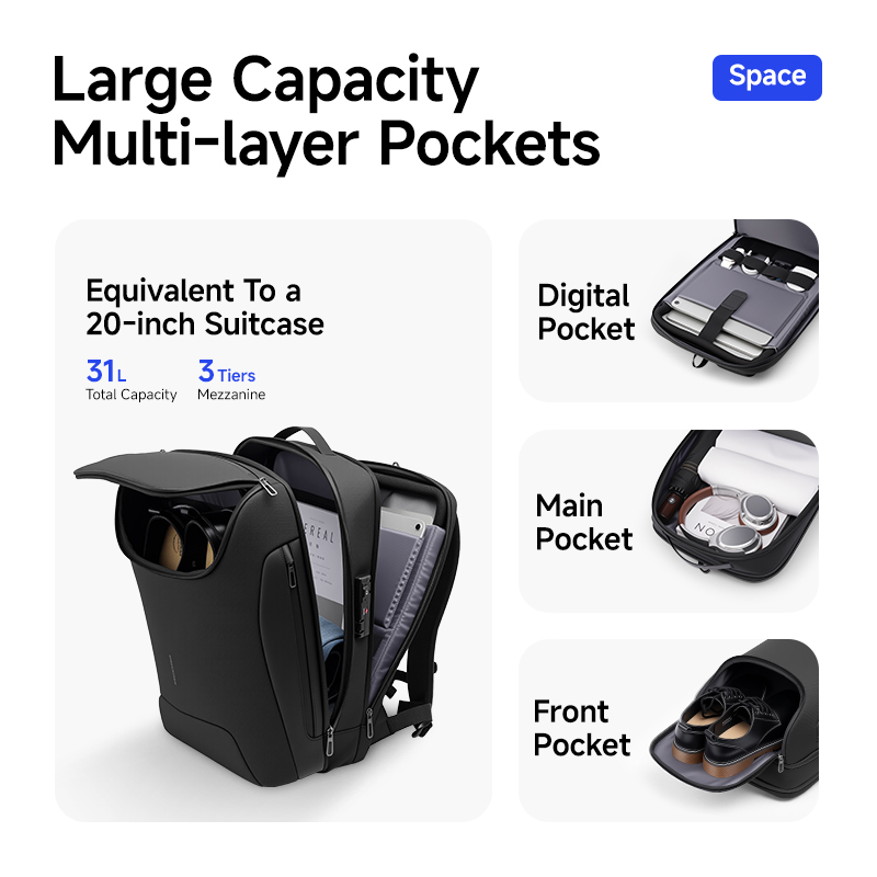 MARK RYDEN 31L Inteligentny mę – Laptop Accessories Box recenzja i cena