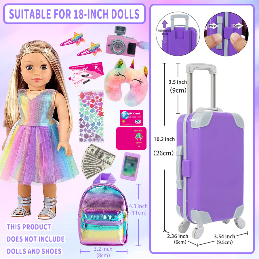 Ubranka i akcesoria dla lalek  – Laptop Accessories For Girls recenzja i cena