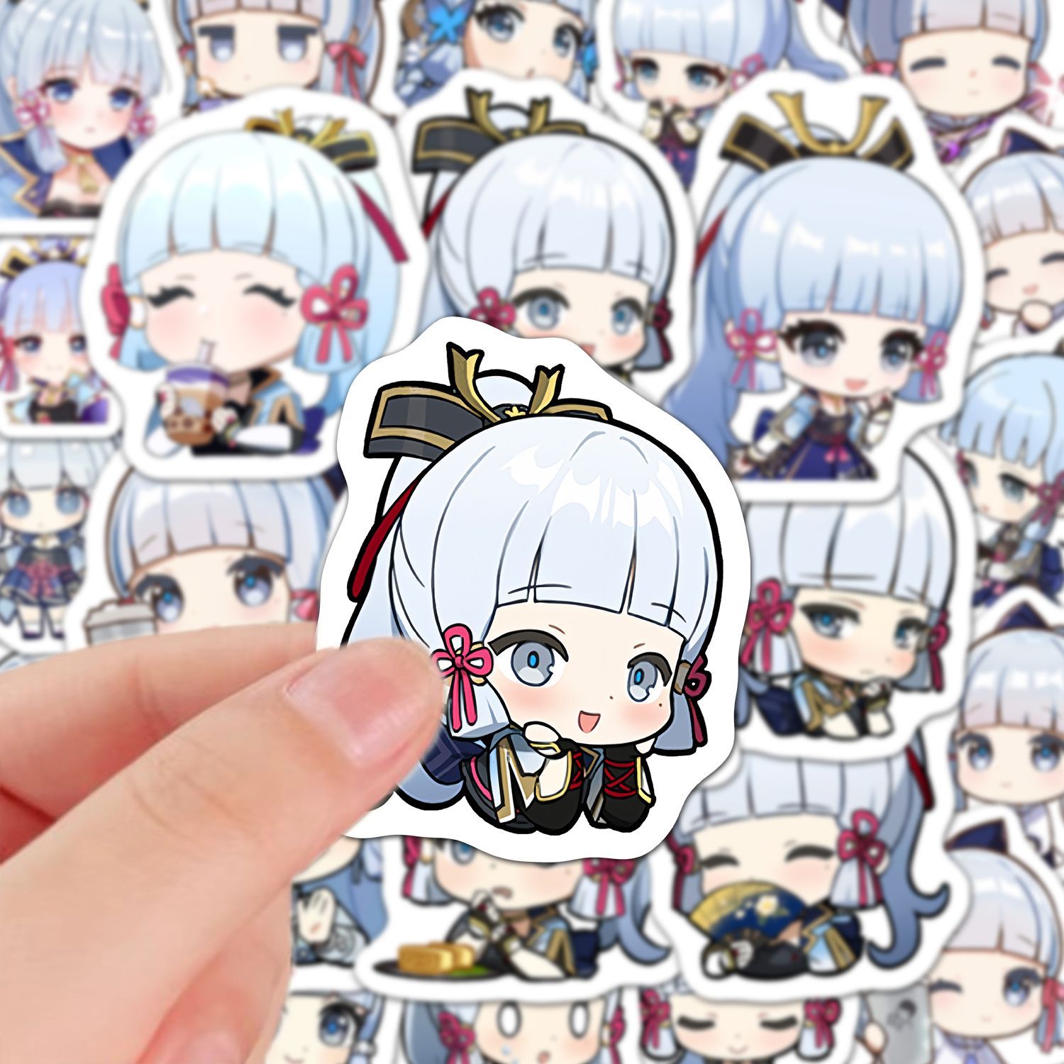Kamisato Ayaka 60 szt. Naklejk – Laptop Accessories recenzja i cena