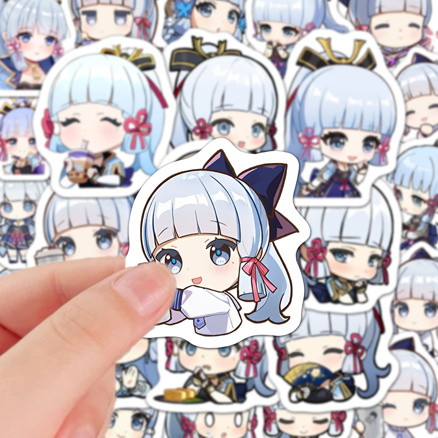 Kamisato Ayaka 60 szt. Naklejk – Laptop Accessories recenzja i cena