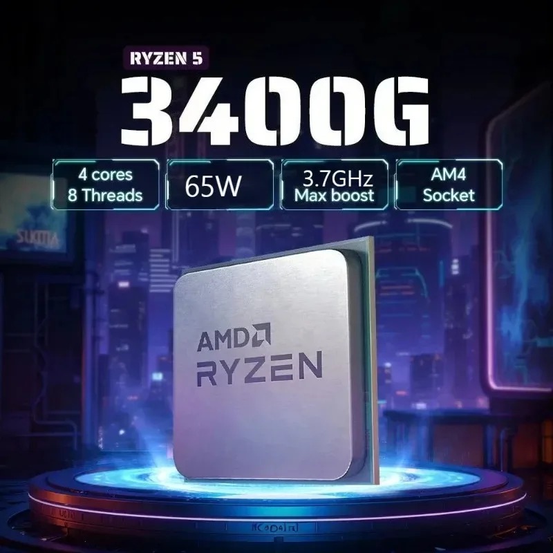 AMD Ryzen 5 3400G 4 rdzenie 8  – Amd Cpu Ryzen 5 recenzja i cena