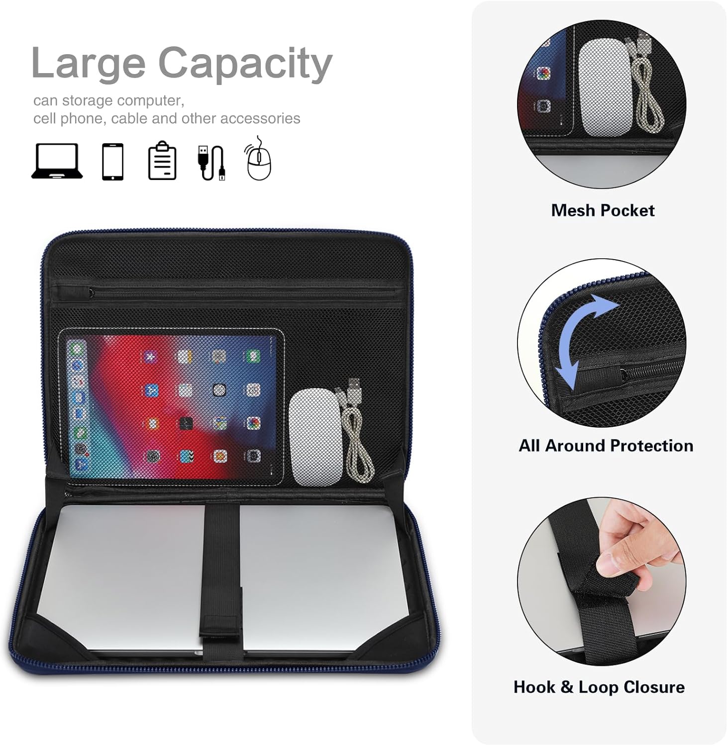 13 14 15.6 17 cali Pokrowiec n – Laptop Accessories Travel Case recenzja i cena
