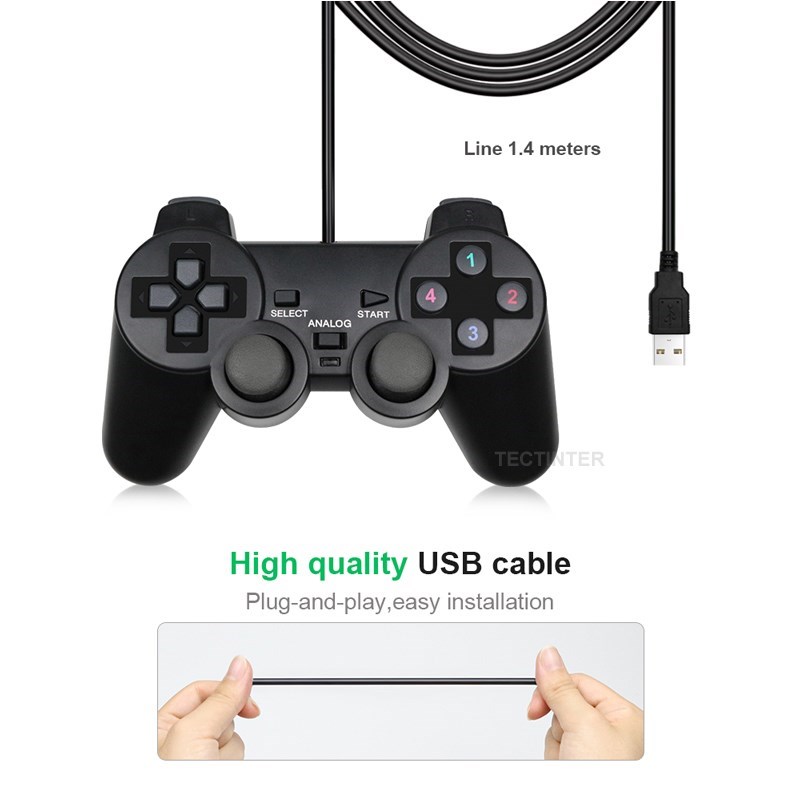 Przewodowy USB Joystick do Gie – Laptop Accessories Ideas recenzja i cena