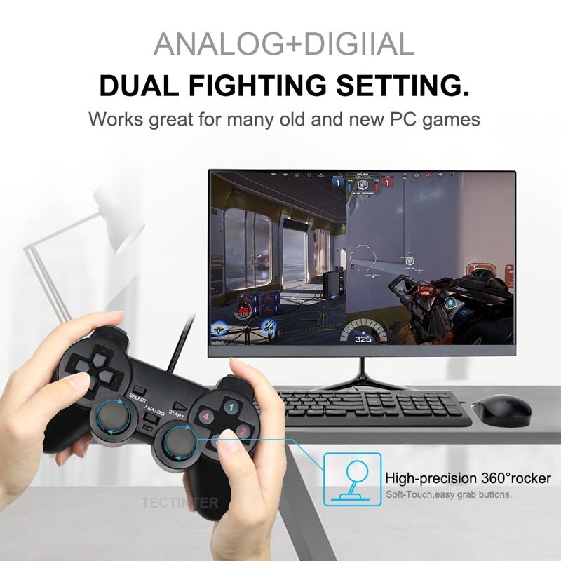 Przewodowy USB Joystick do Gie – Laptop Accessories Ideas recenzja i cena