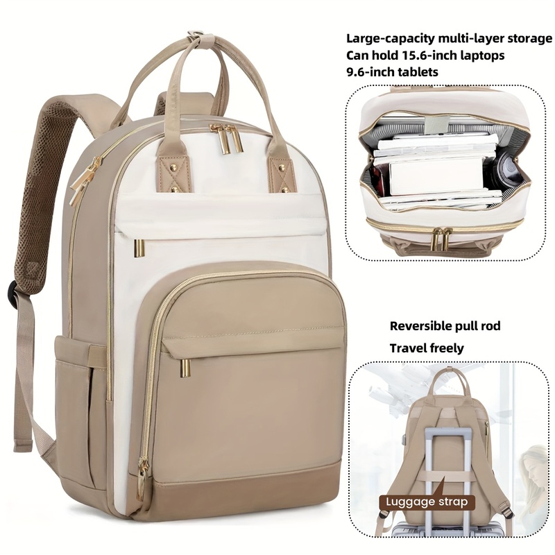 Damski wielokolorowy plecak z  – Laptop Accessories Box recenzja i cena