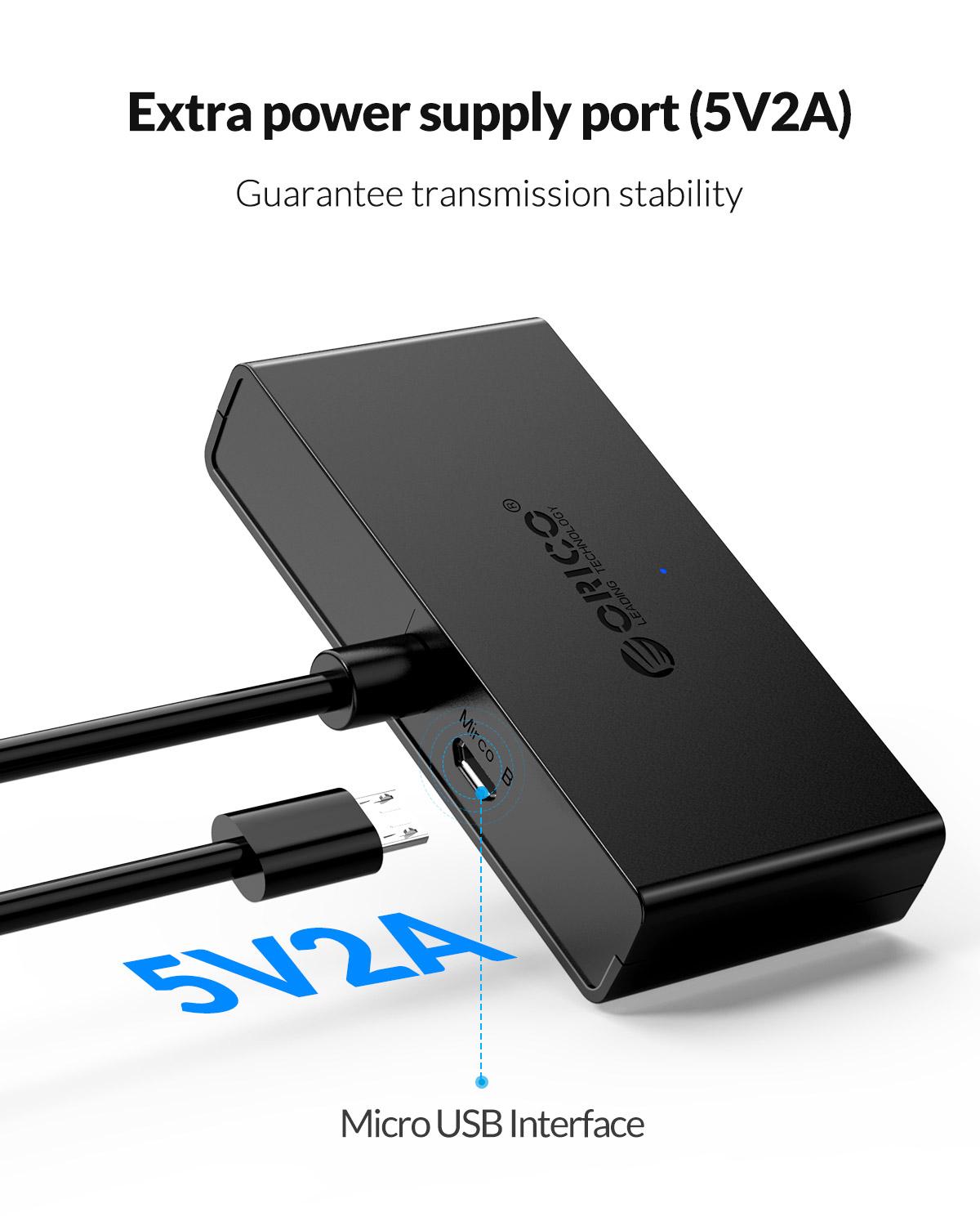 ORICO Hub USB 4 Porty Rozdziel – Laptop Accessories Ideas recenzja i cena