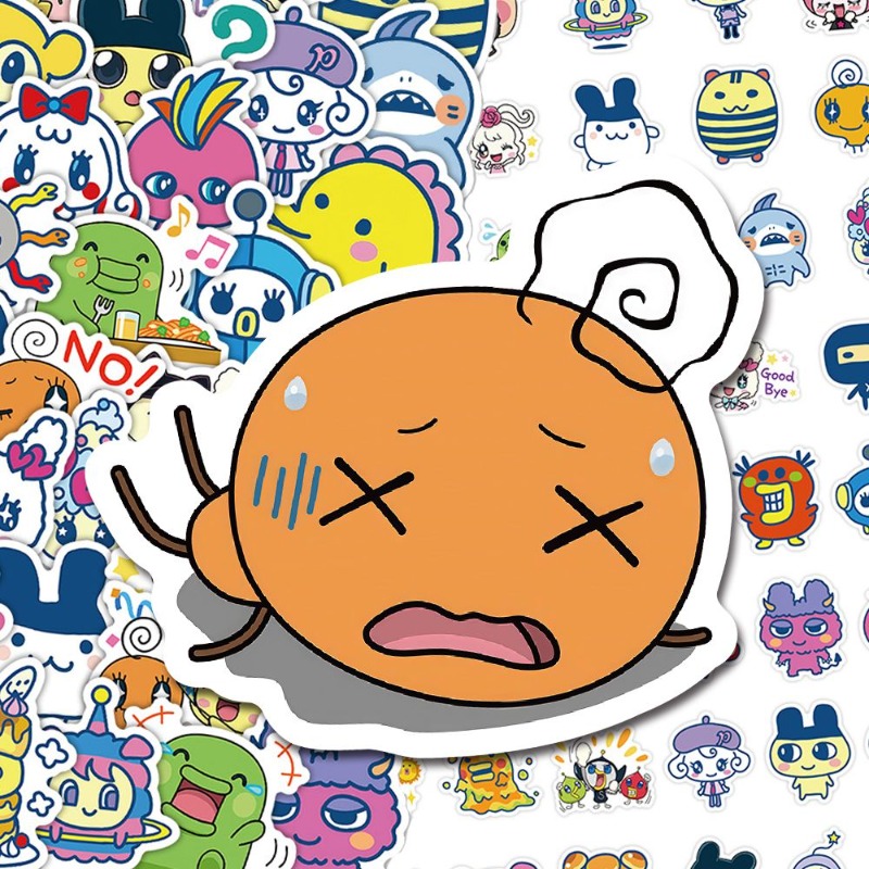 Japońskie naklejki Tamagotchi, – Laptop Accessories recenzja i cena