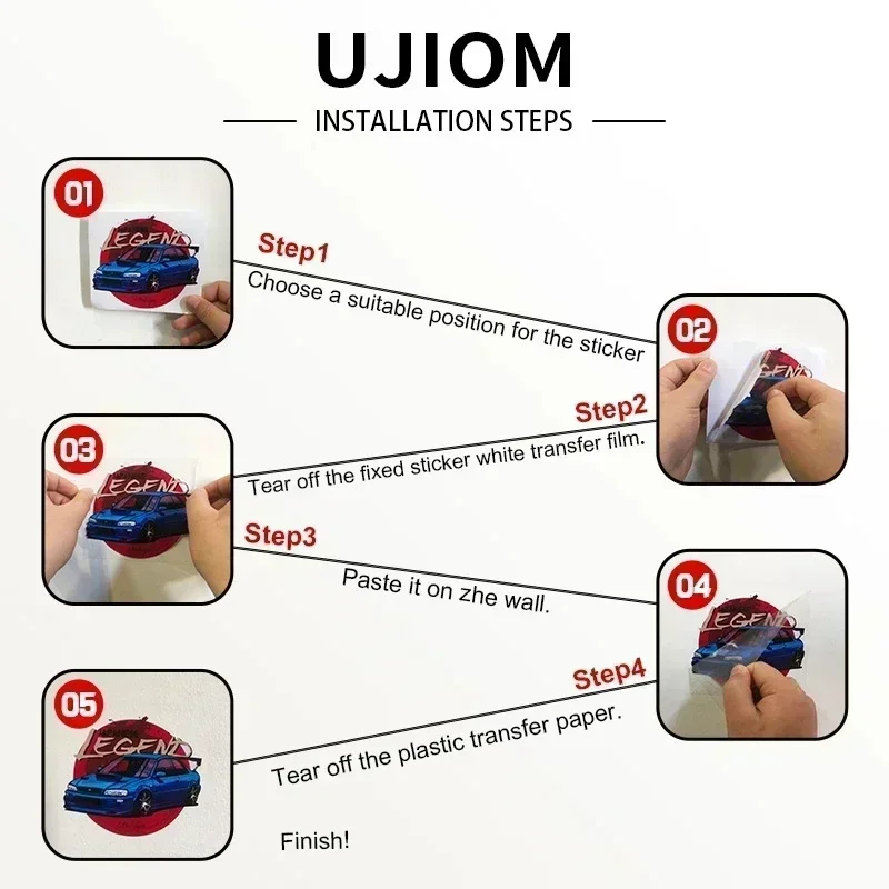 Naklejki ścienne UJIOM Loona S – Laptop Accessories For Girls recenzja i cena