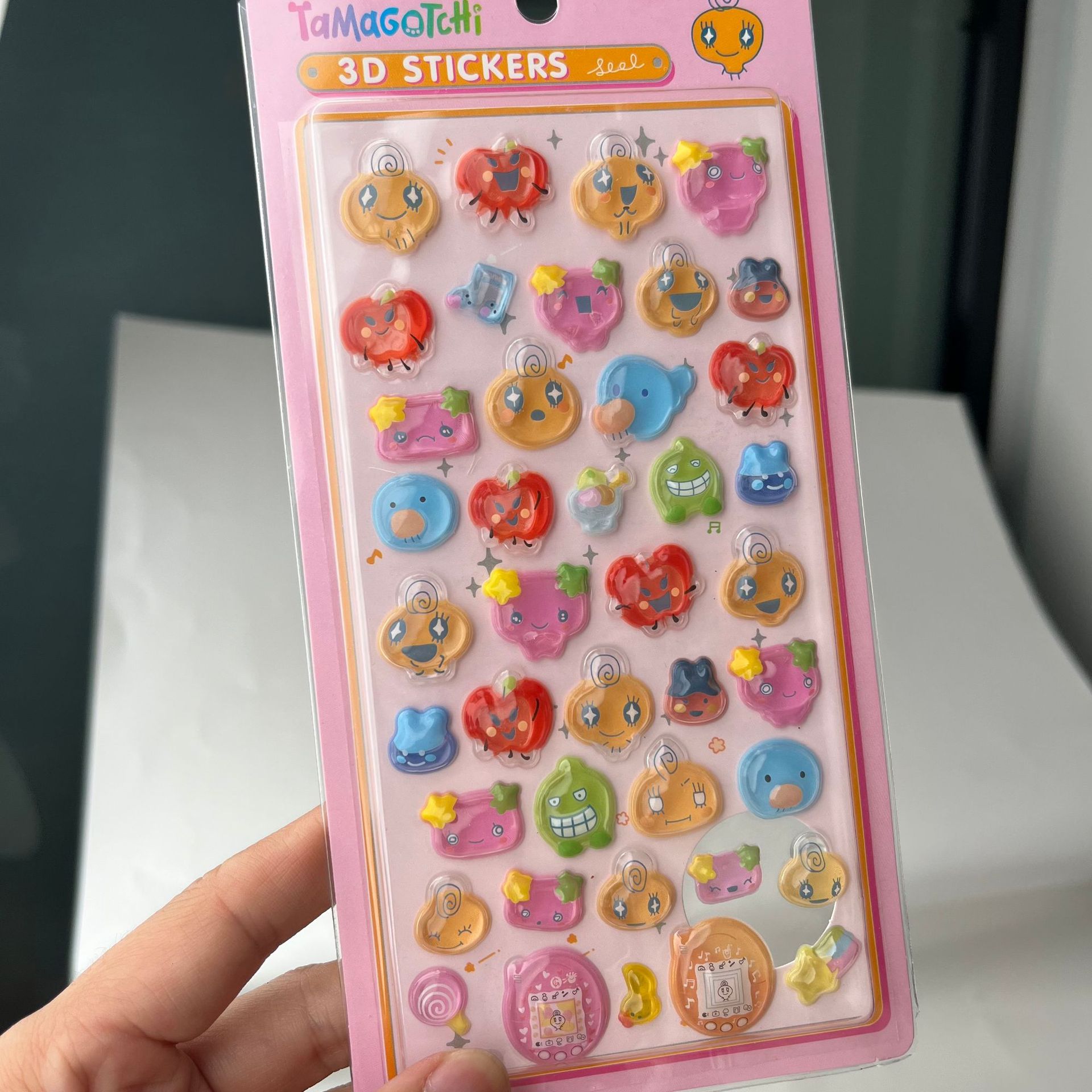 Urocze naklejki 3D Tamagotchi, – Laptop Accessories recenzja i cena