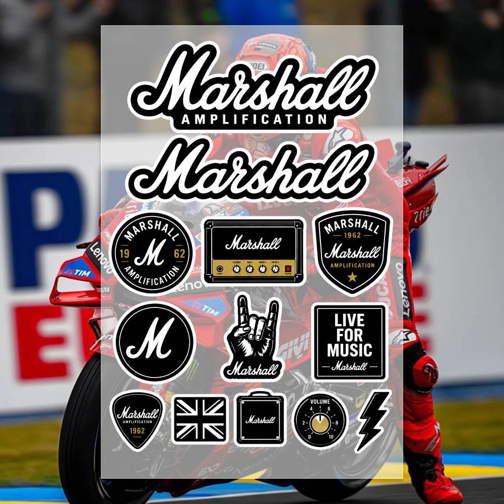 Naklejki Marshall Moto Naklejk – Laptop Accessories Ideas recenzja i cena