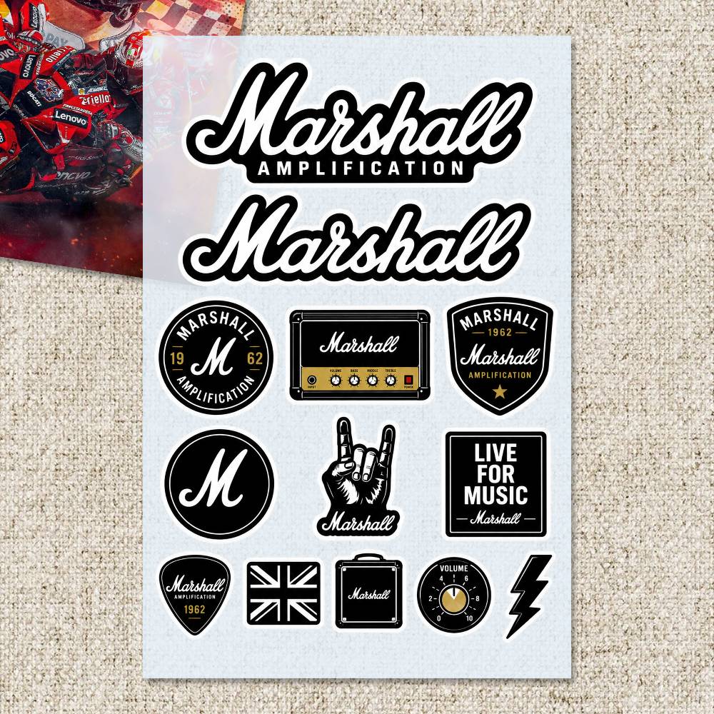 Naklejki Marshall Moto Naklejk – Laptop Accessories Ideas recenzja i cena