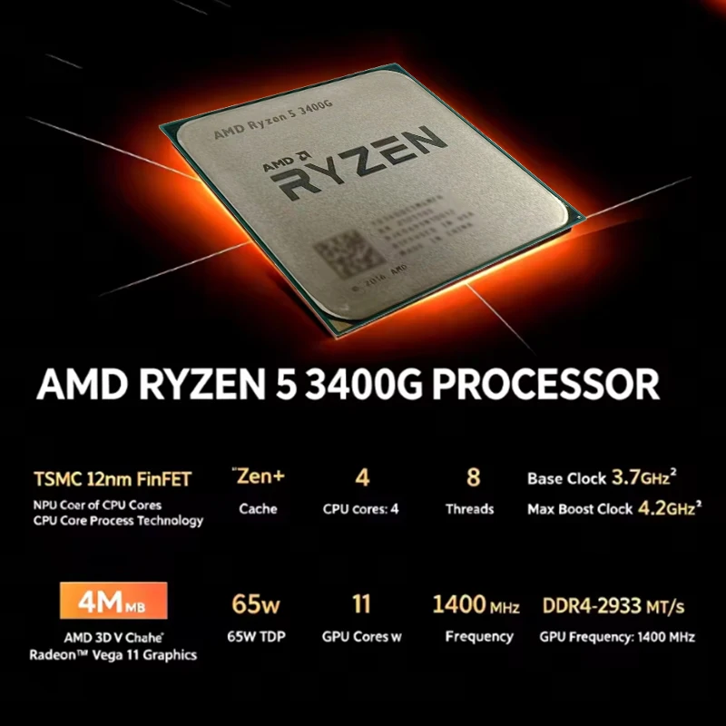 AMD Ryzen 5 3400G AM4 Procesor – Amd Cpu Ryzen 5 recenzja i cena
