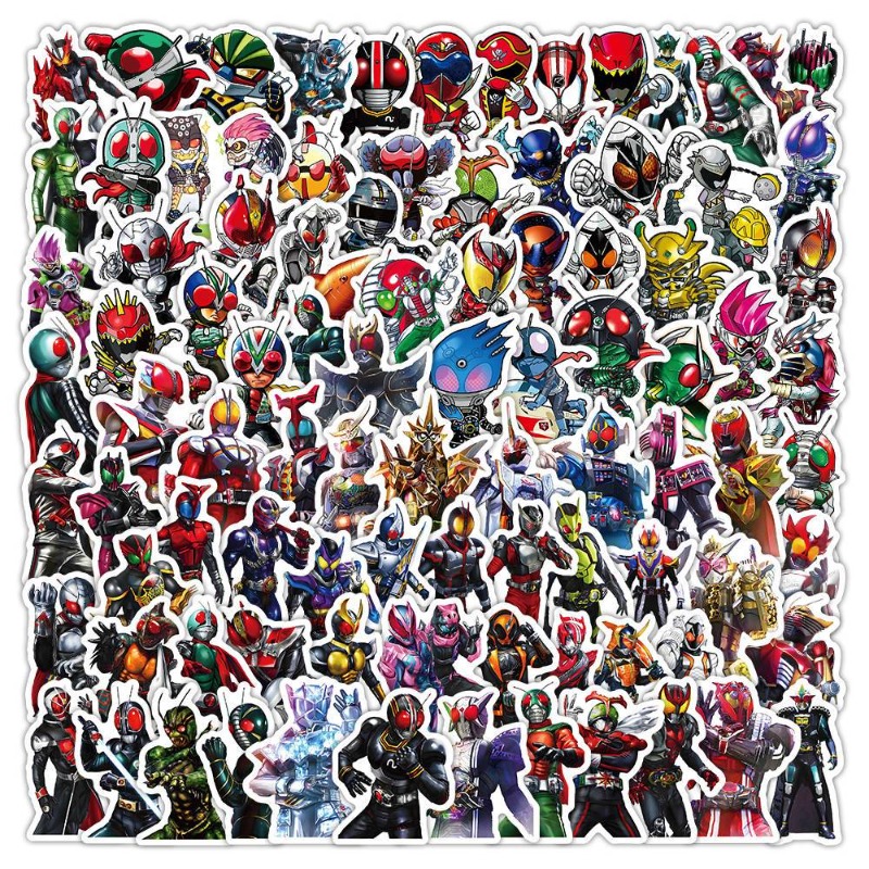 103 szt. Naklejki Kamen Rider  – Laptop Accessories recenzja i cena