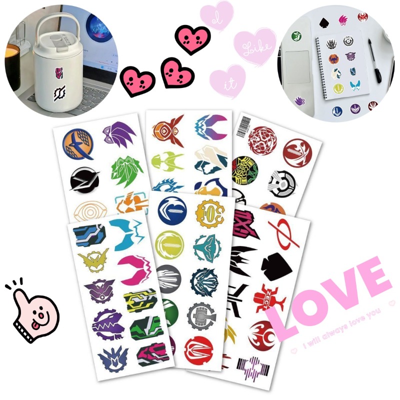 60 arkuszy naklejek z logo Kam – Laptop Accessories recenzja i cena