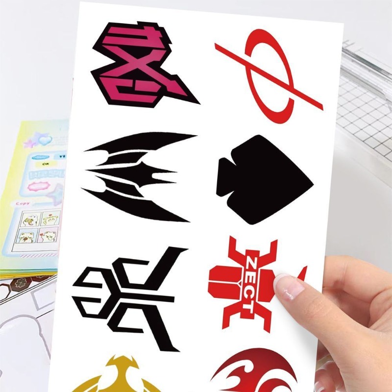 60 arkuszy naklejek z logo Kam – Laptop Accessories recenzja i cena